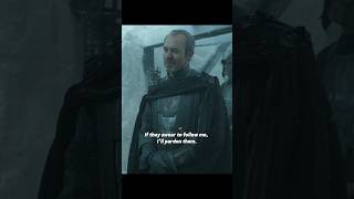 Stannis asks Jon to convince Mance to bend the knee gameofthrones stannisbaratheon jonsnow [upl. by Huff]