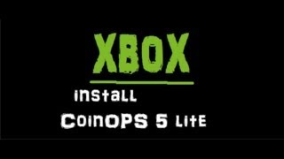 CoinOPS 5 Lite installation on an Xbox with a stock 8GB HDD [upl. by Sucramal]