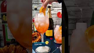 Homemade Aperol Spritz cocktail [upl. by Mehcanem]