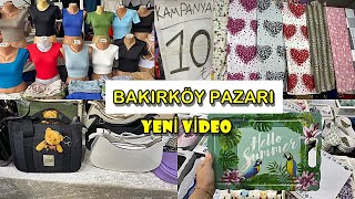 BAKIRKÖY PAZARI❗️YENİ VİDEO❗️NE ALIRSAN 10 TL❗️ BURDAN DAHA UCUZU YOK ❗️❗️ÇEYİZ ALIŞVERİŞİ [upl. by Ginnie343]