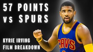 Breaking Down Kyrie Irvings 57 Points vs Spurs [upl. by Wendelin]