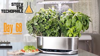 AeroGarden Bounty Day 68 Review  Is It Still Worth It [upl. by Yelloh]