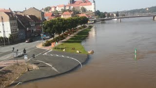 Hochwasser aktuell 2024  Wetter wird besser  Elbe in Sachsen  17 September [upl. by Eyar]