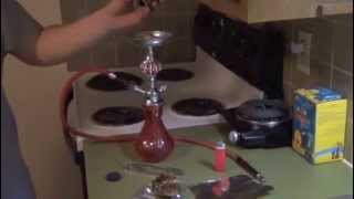 How to set up a hookahfor beginners [upl. by Annaehs854]