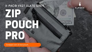 ALPAKA Zip Pouch Pro Slate Grey [upl. by Paquito]