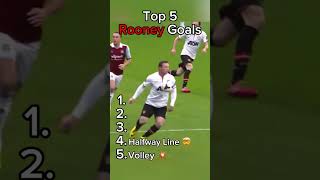 BEST ROONEY GOALS [upl. by Ardnoyek]