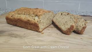 Olive Quick Bread Savory Italian Style Artisan Bread Loaf Recipe [upl. by Aubrette]