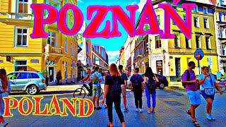 Poznan 4K 🇵🇱  Poland Walking Tour  4K City Life [upl. by Divad]