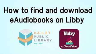 How to find Audiobooks in the Libby app [upl. by Ahsaten]