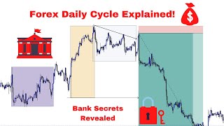 Forex Daily Cycle Explained  What the BANKS Dont Want YOU to Know  Smart Money Concepts [upl. by Nivlem148]