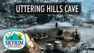 Uttering Hills Cave  Skyrim [upl. by Buckie]