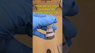 how do we store our pitchblende experiment science radioactivity uranium [upl. by Dlawso211]