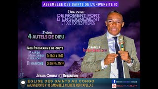 CULTE DE JEUDI LE 11042024  Thème  Le Christ Orateur  AP KASSY Josué [upl. by Sesom]