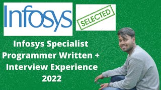 Infosys Specialist Programmer Written  Interview Experience  Interview Questions 🔥🔥 [upl. by Dorothy829]