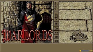 Warlords gameplay PC Game 1990 [upl. by Nosliw]