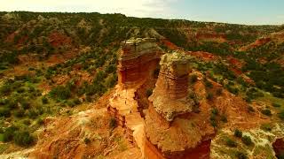 Palo Duro Canyon Lighthouse hoodoo [upl. by Kerrie624]