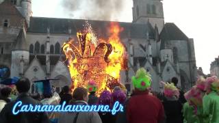 carnaval auxonne 2013 feu de fin [upl. by Jarl]