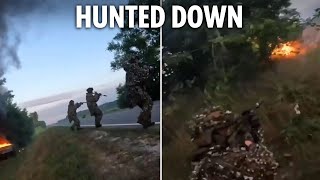 Heartpounding footage shows Ukrainians ambushing Putin’s troops as they storm deeper into Russia [upl. by Yonita]