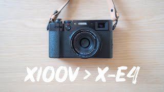 5 Reasons Why the Fujifilm XE4 is NOT a Better Option Than The x100v [upl. by Knitter583]