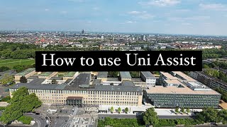 How to use Uni Assist to apply for Masters in Germany [upl. by Drawets]