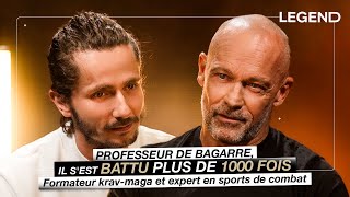 PROFESSEUR DE BAGARRE IL SEST BATTU PLUS DE 1000 FOIS Karim Clémenceau [upl. by Are]