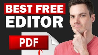 🆓📄 Best FREE PDF Editor [upl. by Elrae]