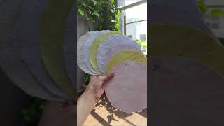 How to make handmade paper at home out of waste papers [upl. by Zeculon]