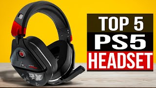 TOP 5 Best PS5 Headset in 2023 [upl. by Ylrebmit]