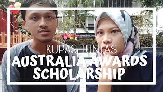 Tips beasiswa AAS  Australian Awards Scholarship awardees Story [upl. by Good]