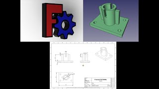 FreeCad 020 Tutorial Lezione 1 [upl. by Julian886]