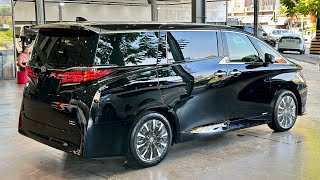 2024 Toyota ALPHARD Executive Lounge  Alphard E Four Hybrid  Black Color [upl. by Sutherland452]