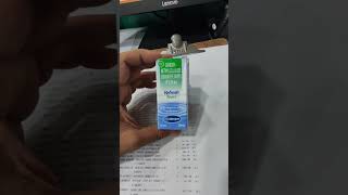 চোখ লালচোখ চুলকায় চোখ দিয়ে জল পড়ে Use Refresh Tears eye drops shortsvideoyoutubeshorts [upl. by Dareen]