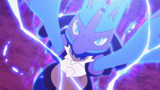 Lucarios Mega Aura Sphere「AMV」 Nowhere Kids  Pokemon Journeys Episode 109 [upl. by Ave116]