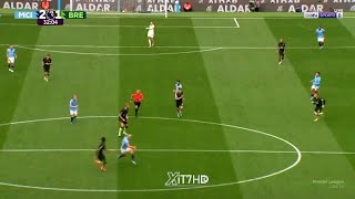 Ederson Amazing Assist to Erling Haaland Goal Manchester City vs Brentford 21 Highlights [upl. by Oicirbaf502]