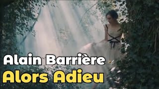 Alain Barrière Alors Adieu Lyrics Video مترجمة عربي [upl. by Nahaj567]