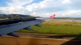 TURKISH Airlines  Landing at Antananarivo Airport [upl. by Hassadah]