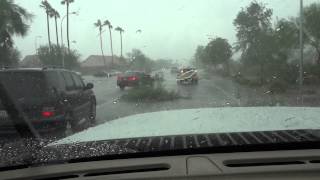 Part 3  Dust Storm amp Massive Micro Burst in the Ahwatukee Foothills in Phoenix Arizona [upl. by Artemas]