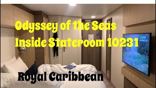 Odyssey of the Seas Inside Stateroom 10231 [upl. by Anihtyc101]