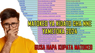 MATOKEO KIDATO CHA NNE 2024  TAZAMA MATOKEO SASA KIDATO CHA NNE 2023 [upl. by Razid170]