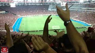 Torcida do Flamengo cantando o hino  Oh meu Mengão eu gosto de você [upl. by Esinwahs]