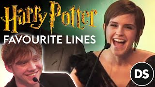 Harry Potter cast and producers remember their favourite lines [upl. by Learsiy12]