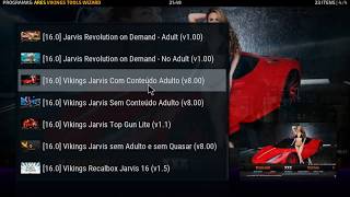 Versão 800 Kodi 16 17 18 Liberada e a Nova Build Vikings Revolution On Demand 100 [upl. by Aihsenod]