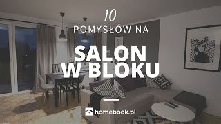 Jak urządzić salon w bloku  10 pomysłów aranżacja wnętrz projekty [upl. by Letsirk]