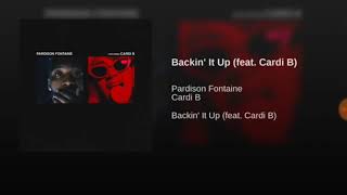 Backin It Up feat Cardi B CLEAN [upl. by Elboa]