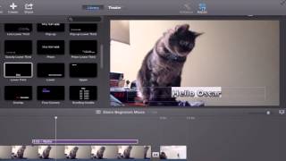 iMovie 10 Tutorial Beginners and Basics [upl. by Nnaj]