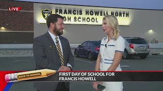 Francis Howell North new building welcomes students [upl. by Airetak]