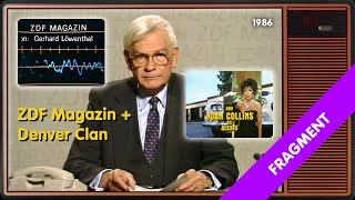 ZDF Magazin Schluss  Denver Clan Anfang 1986 [upl. by Akinej]