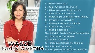 JAK ROZPOZNAĆ NARUSZONĄ BHL  TRĄDZIK HORMONALNY  RETINOL NA DŁONIE  LASER A RETINOL  WK114 [upl. by Hamilton]