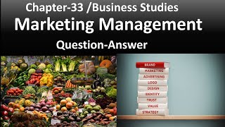 Marketing ManagementClass9SSTRevised2024Chapter33 Marketing Management QuestionAnswer [upl. by Philpot475]