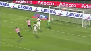 Zahavi goal in PalermoCagliari 21092012 [upl. by Chill]